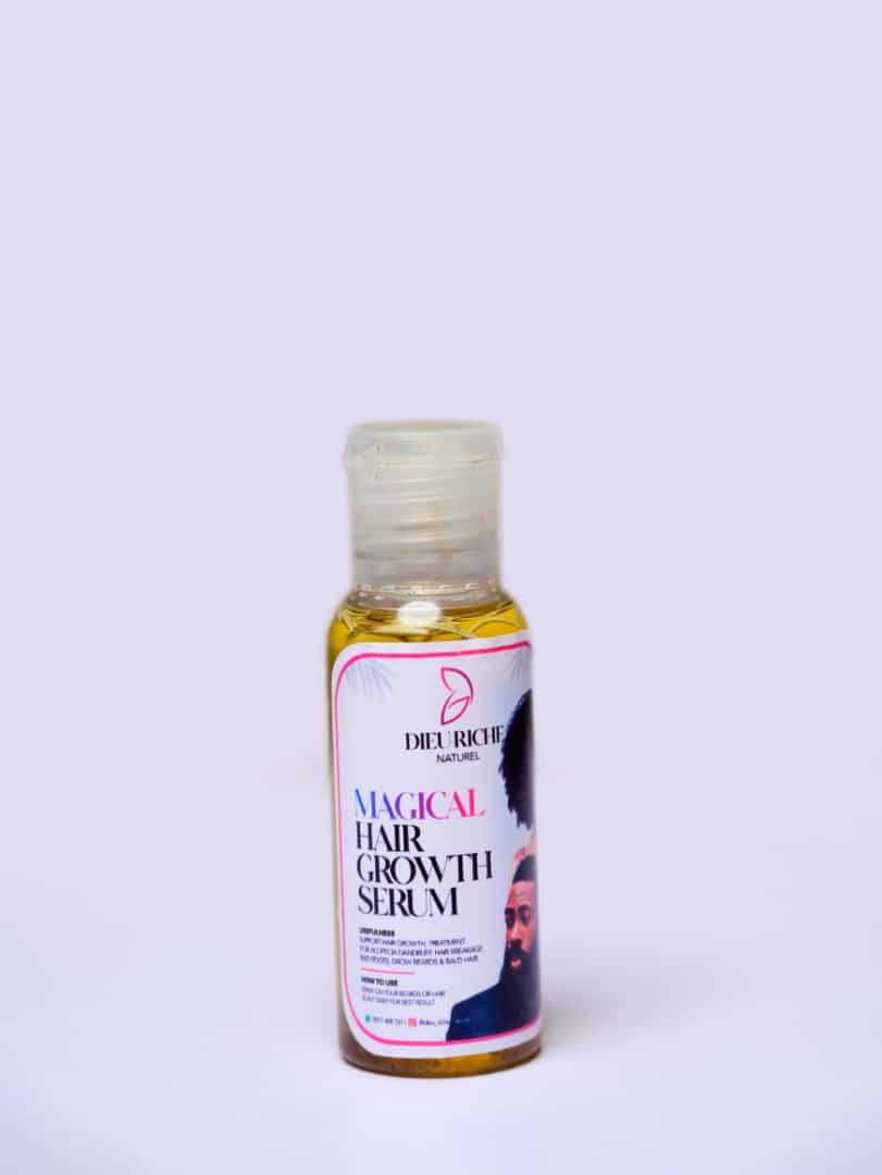 Dieu-riche naturel magical hair growth serum